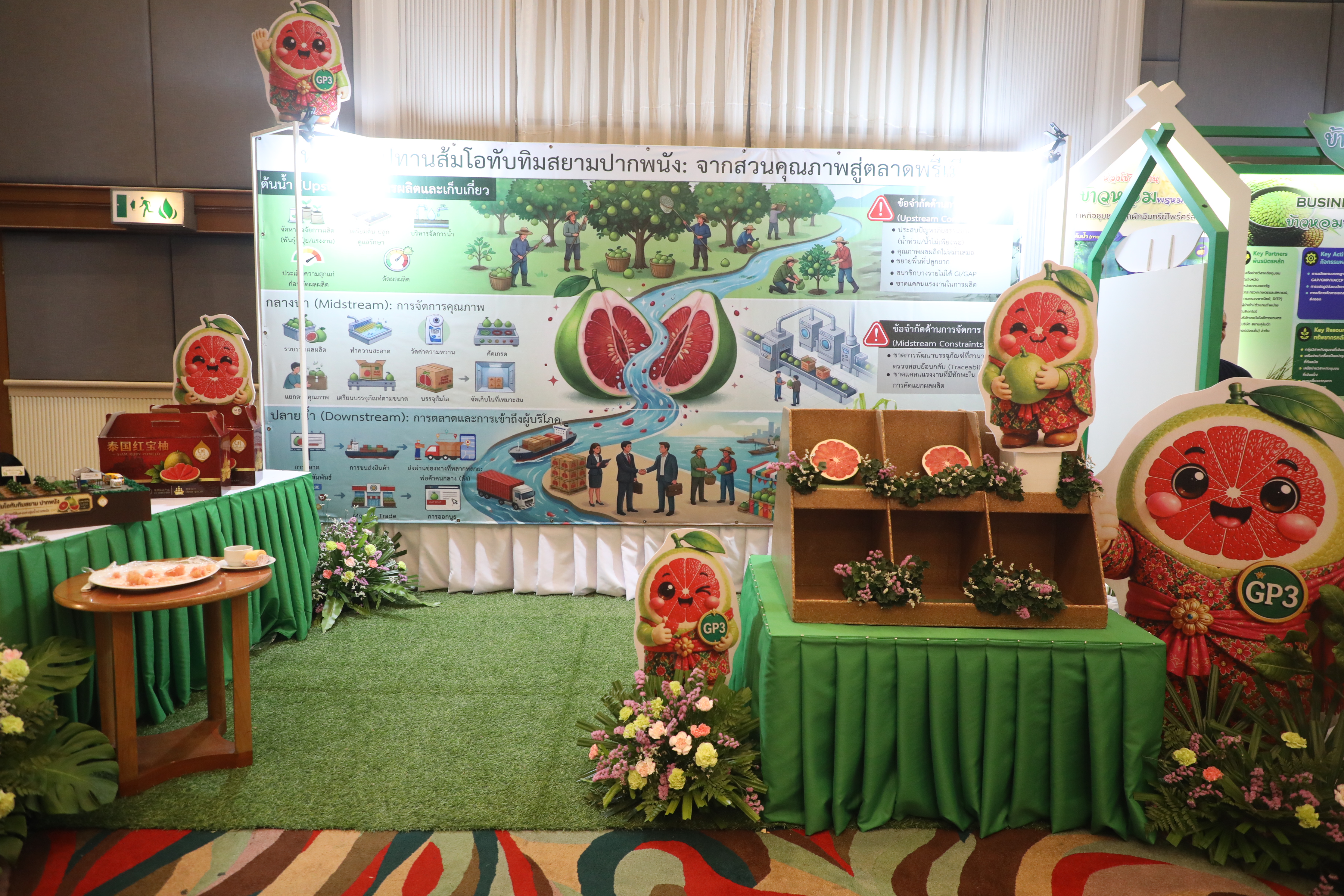 title - ส.ป.ก. ร่วมงานนำเสนอผลงานวิชาการหลักสูตรนักบริหารการพัฒนาการเกษตรและสหกรณ์ ระดับสูง รุ่นที่ 93 ร่วมผลักดันสินค้าเกษตรมูลค่าสูงสู่สากล